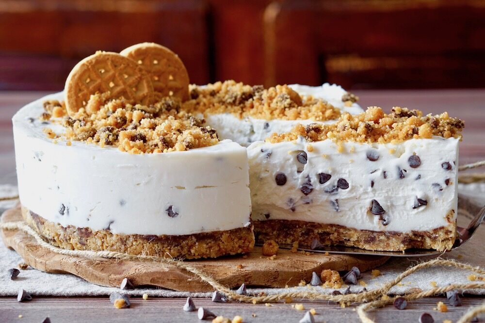 Torta cookie alla ricotta