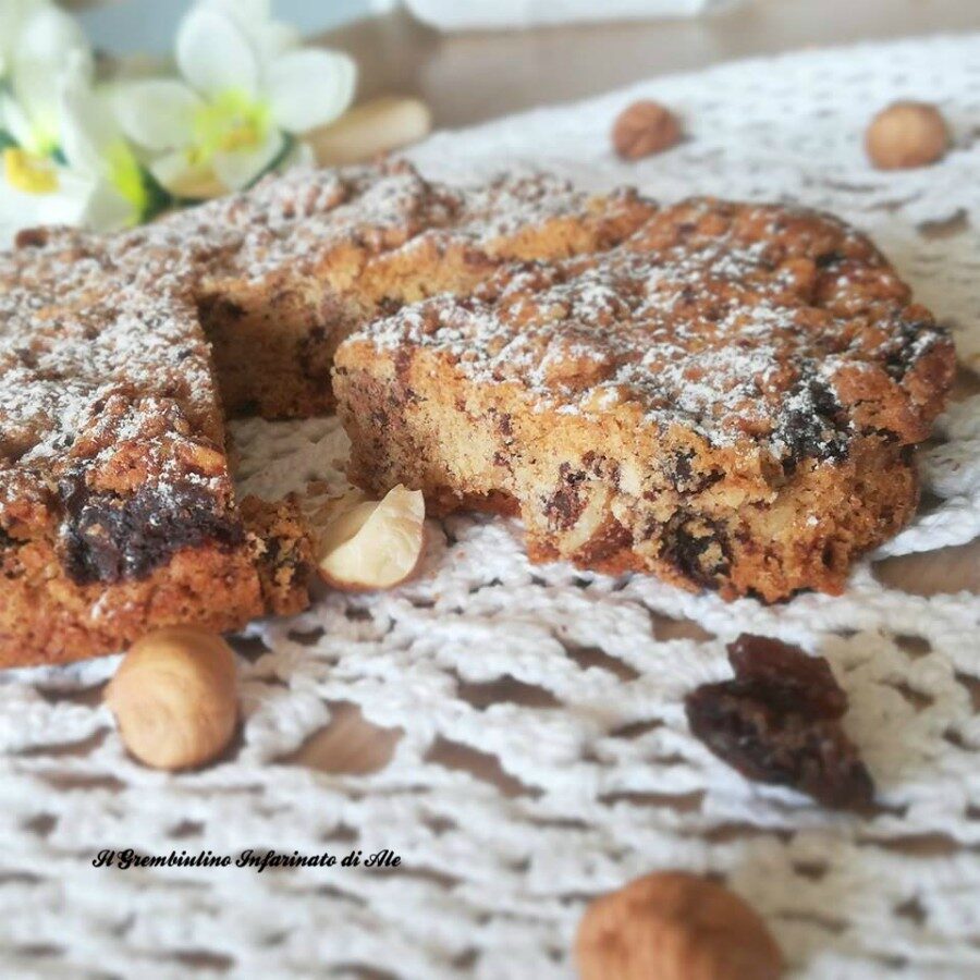 Torta cookies. dolce friabilissimo.