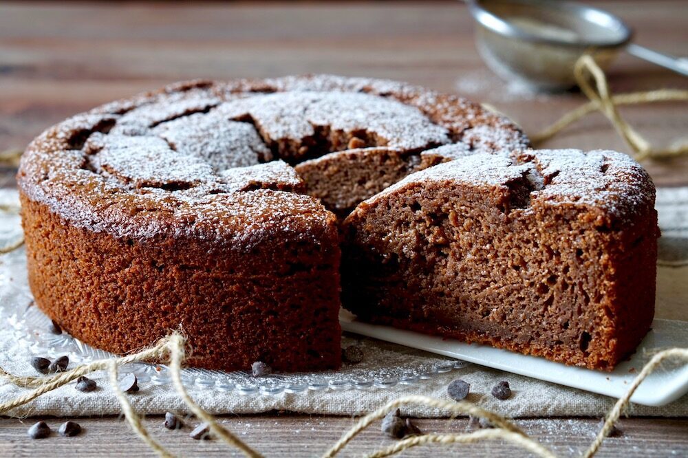 Torta cremosa al cioccolato e ricotta