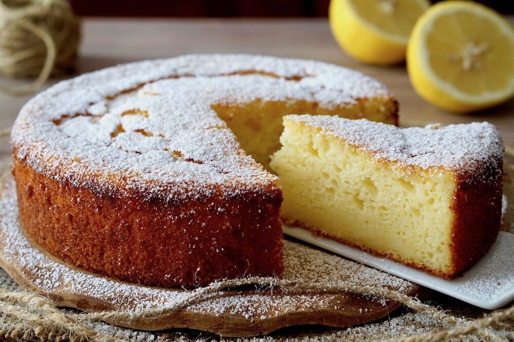 Torta cremosa al limone
