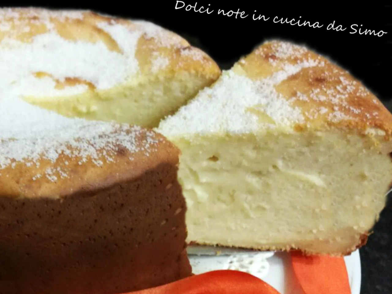 Torta cremosa alla ricotta e limone