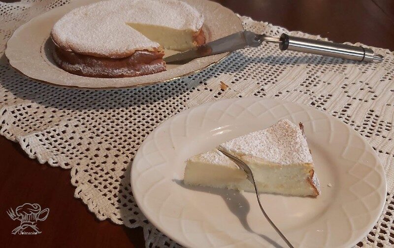 Torta cremosa alla ricotta