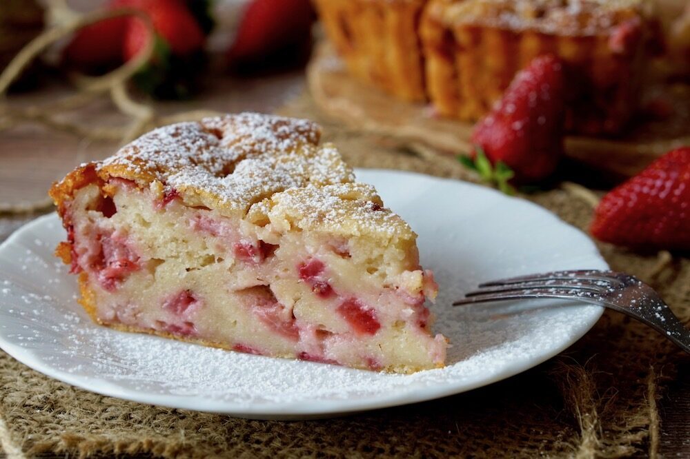 Torta Cremosa alle Fragole