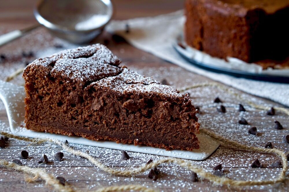 Torta cremosa ricotta e cioccolato