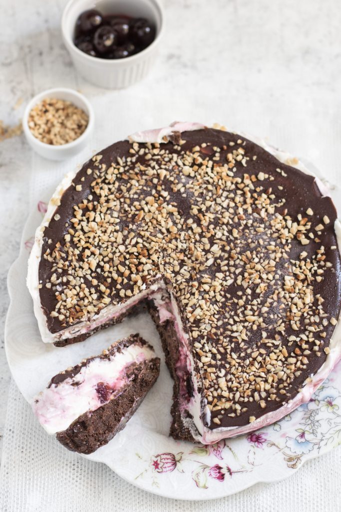 Torta croccante all’amarena – senza gelatiera