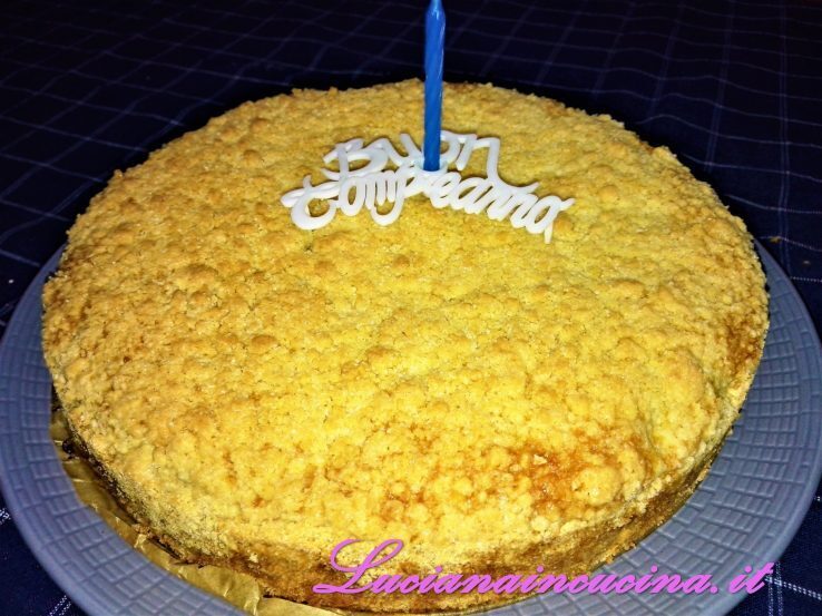 Torta crumble alle mele