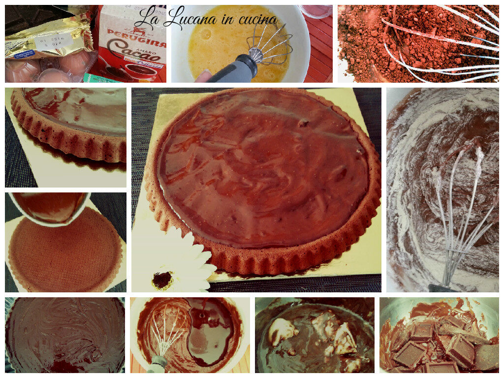 Torta dark al cioccolato fondente