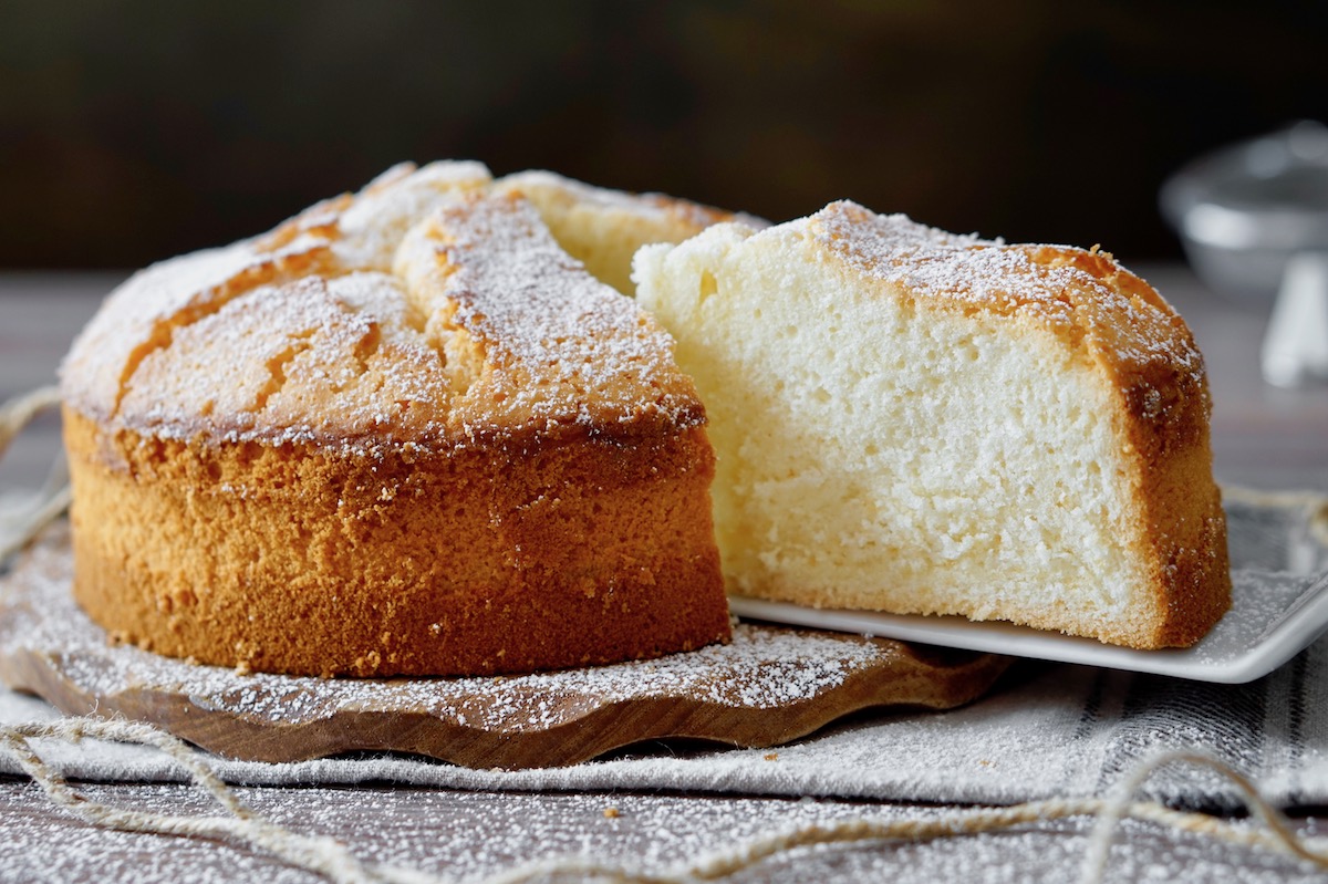 Torta degli angeli senza farina