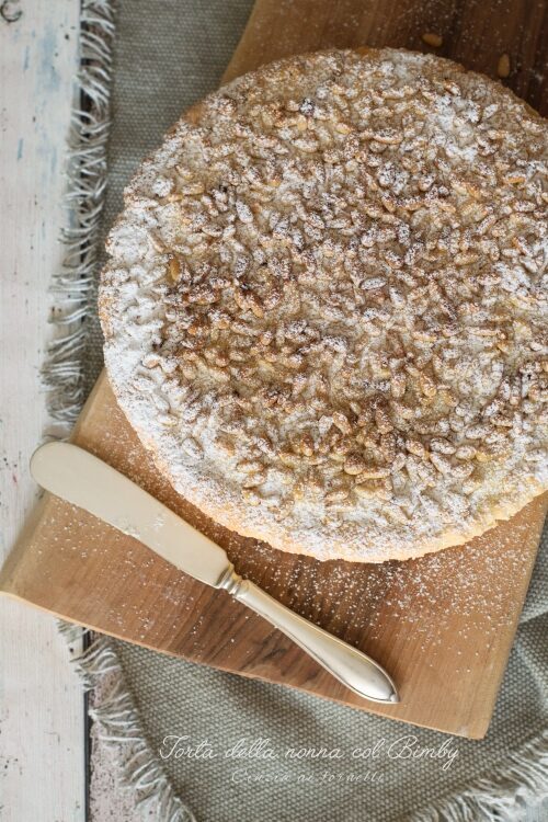 Torta della nonna col bimby