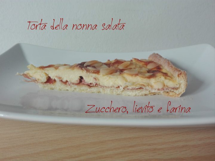 Torta della nonna salata