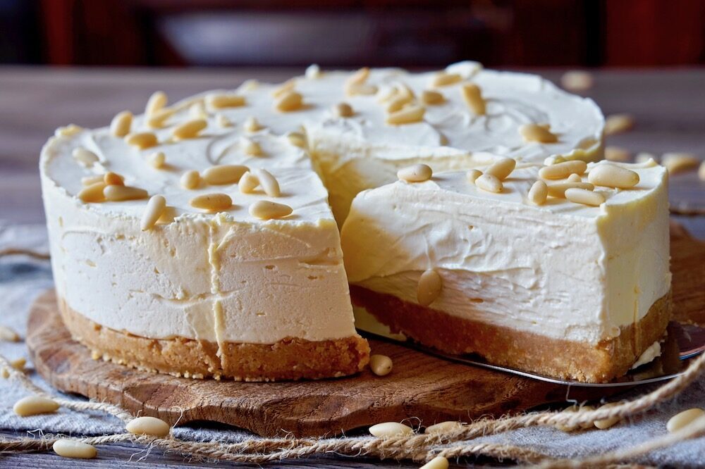 Torta della nonna senza cottura