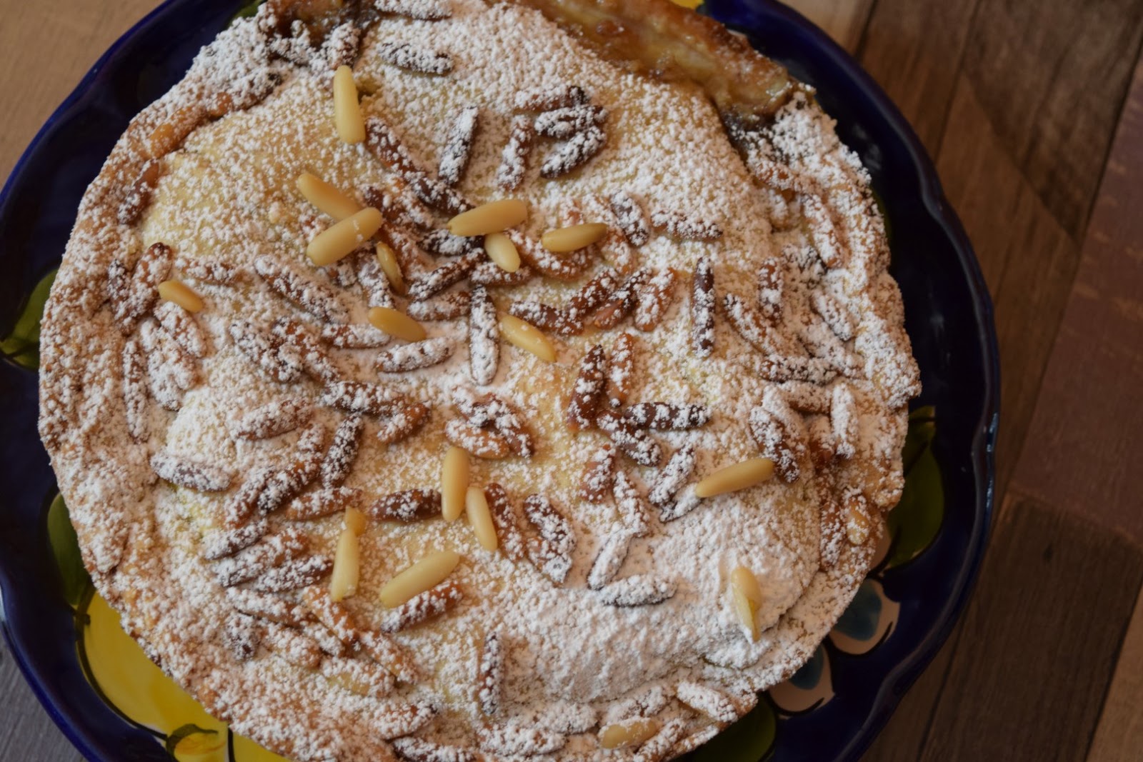 Torta della nonna senza lattosio