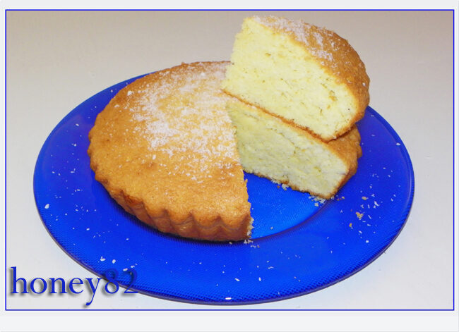 Torta di albumi al cocco