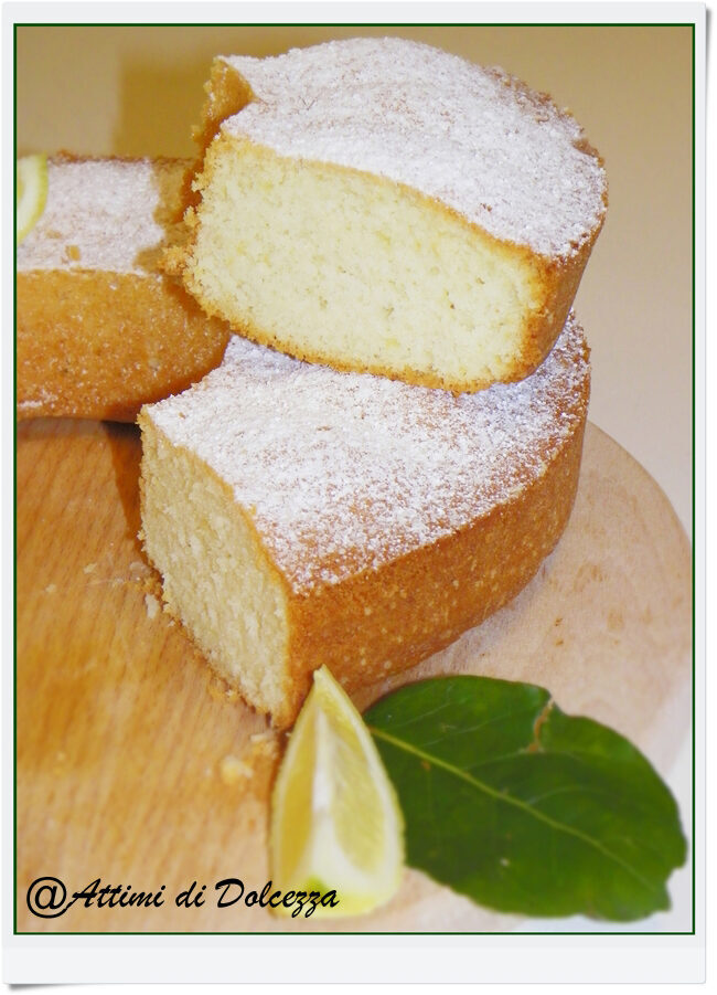 Torta di albumi al limone