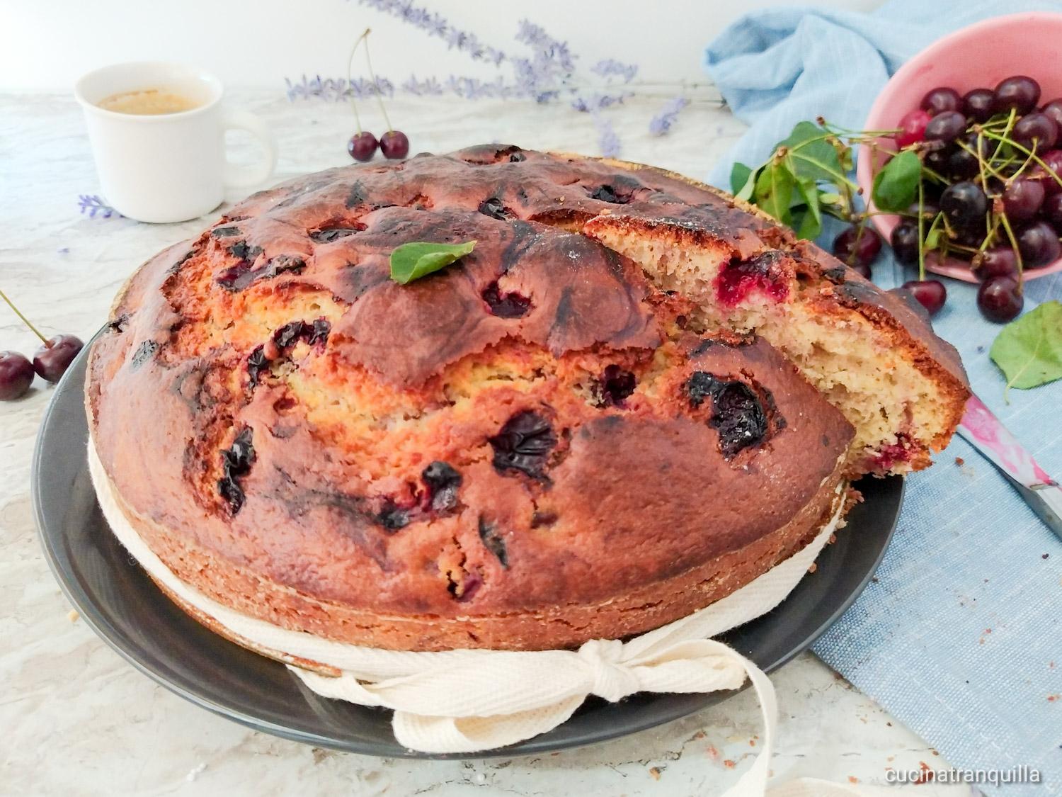 Torta di amarene