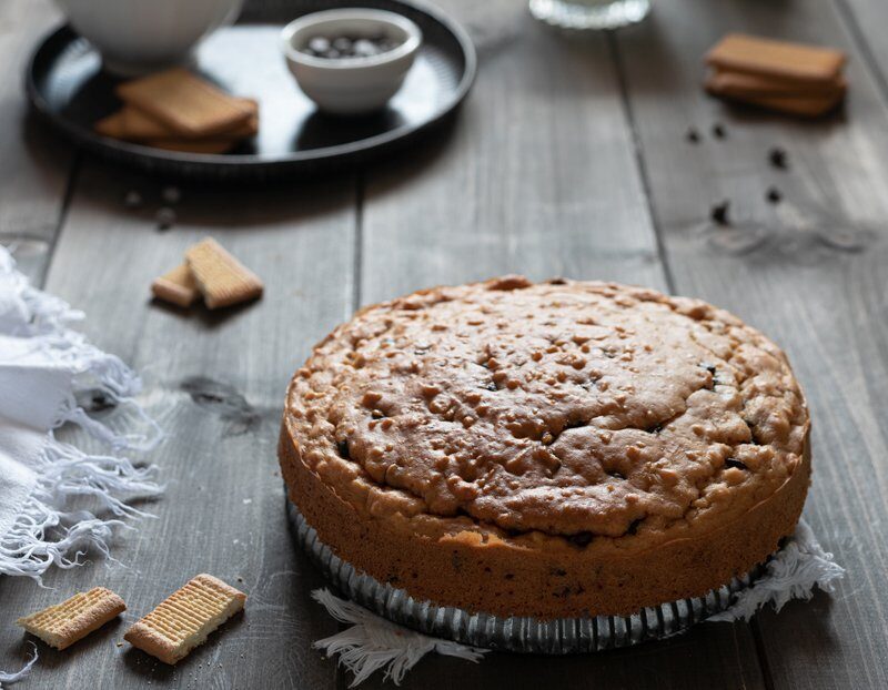 Torta di biscotti golosa e semplice