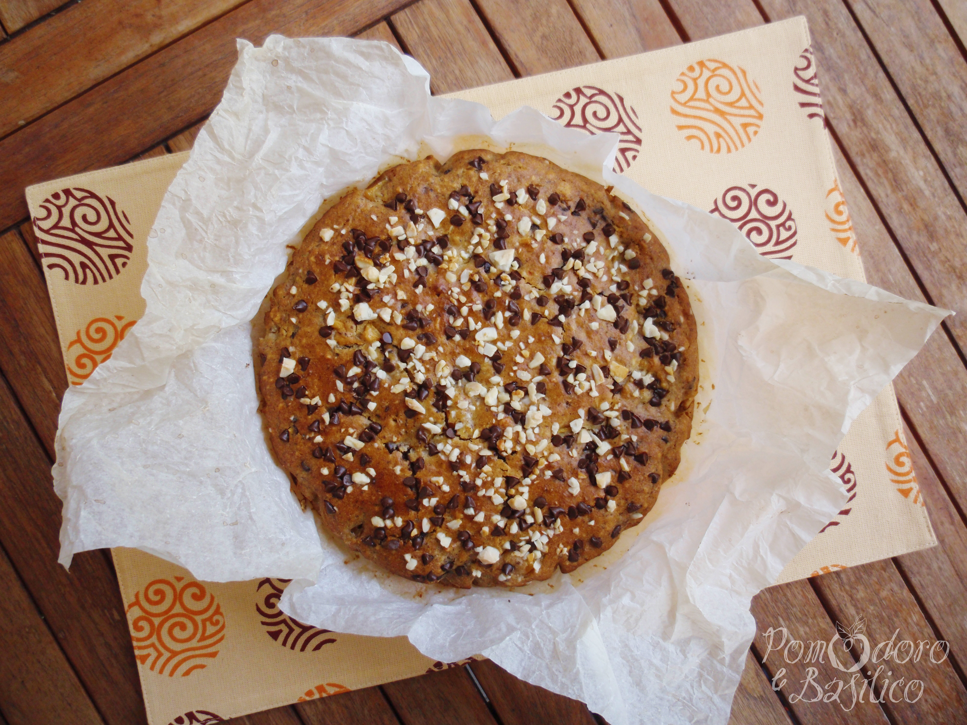 Torta di cachi e grano saraceno