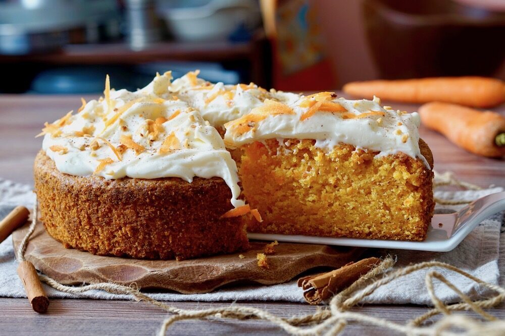 Torta di carote-carrot cake