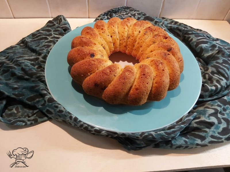 Torta di carote e gocce di cioccolato con e senza bimby