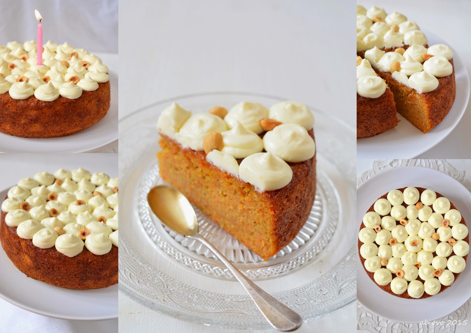 Torta di carote e nocciole…e buon compleanno ab ovo!