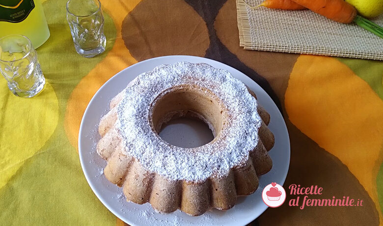 Torta di carote e noci light