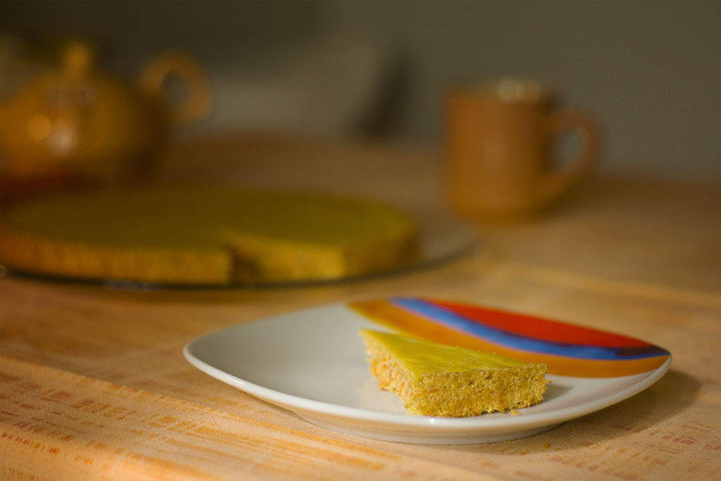 Torta di carote senza lievito e senza lattosio