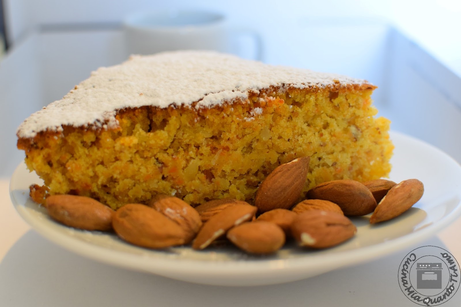 Torta di carote senza uova