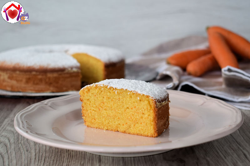 Torta di carote vegana