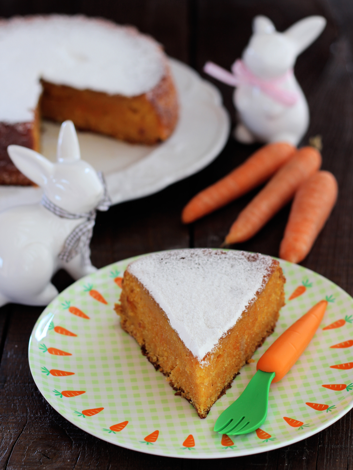 Torta di carote (versione italiana)