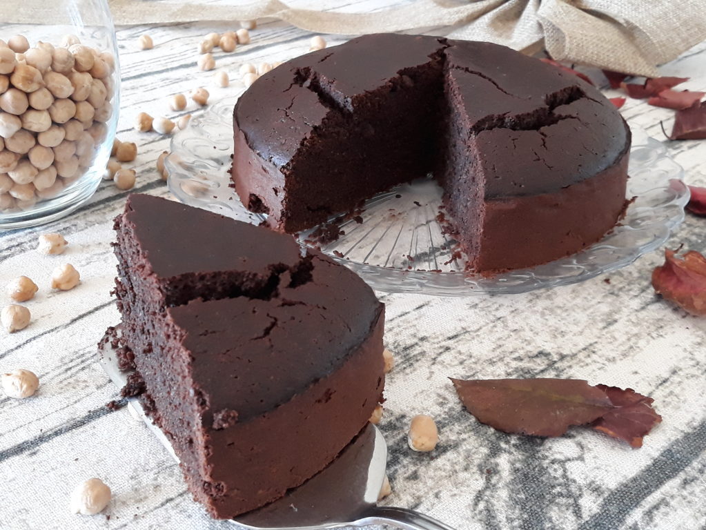 Torta di ceci al cacao