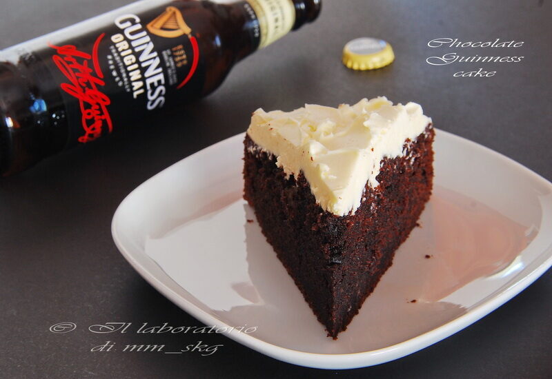 Torta di cioccolato alla birra guinness