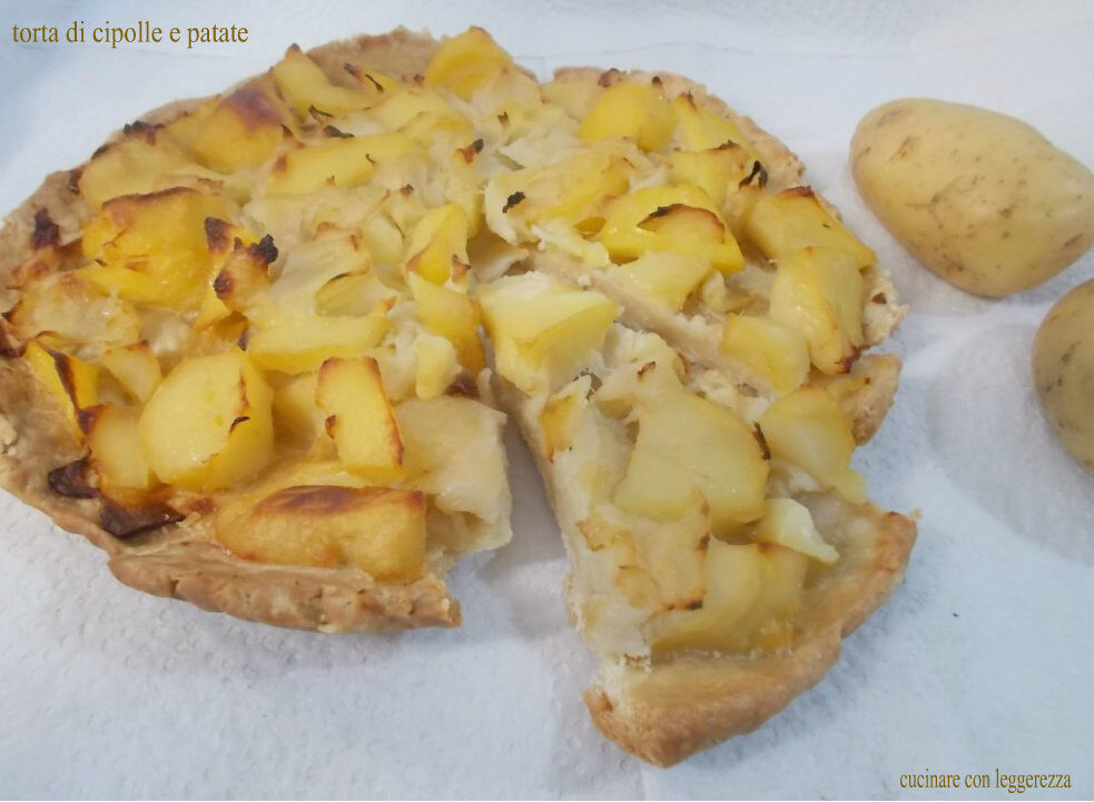 Torta di cipolle e patate