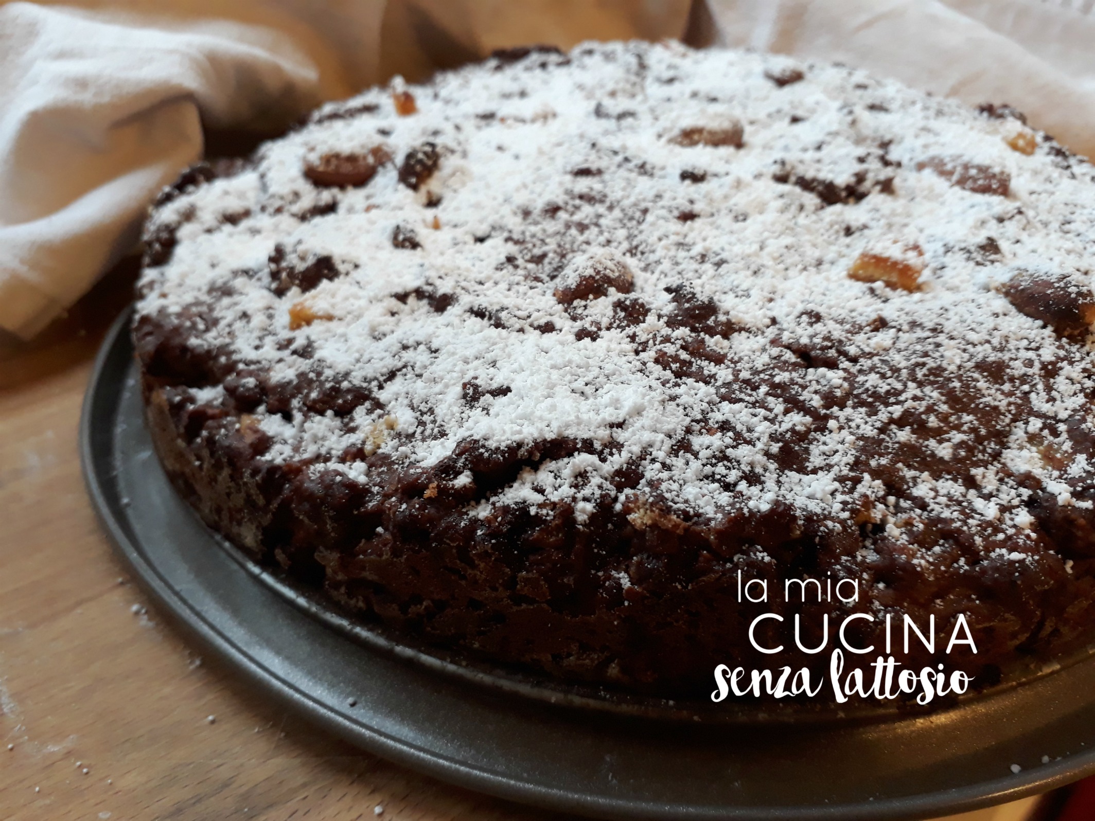 Torta di colomba e cioccolato – senza lattosio