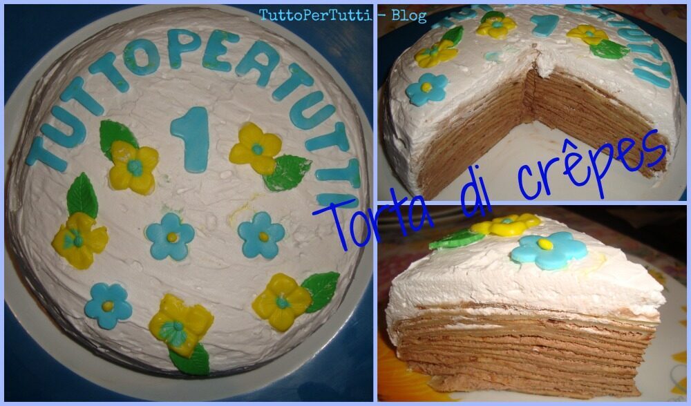 Torta di crêpes – happy birthday!