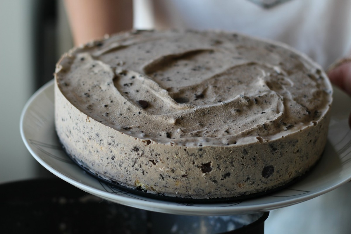 Torta di formaggio e cioccolato