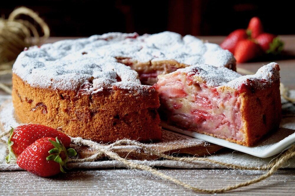 Torta di Fragole Invisibile
