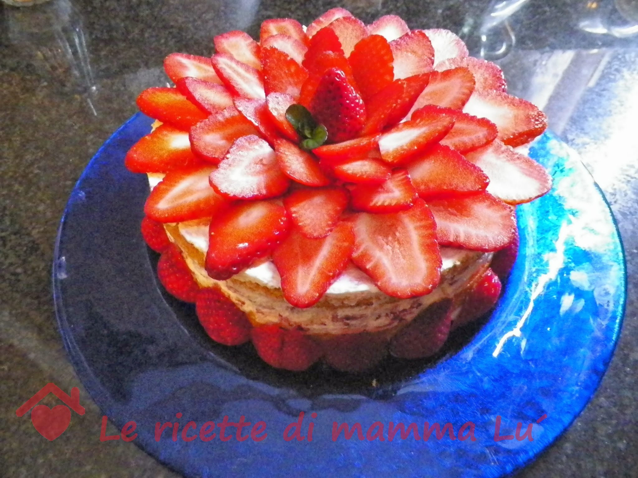 Torta di fragole