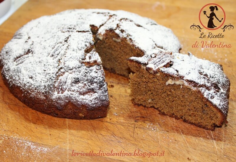 Torta di grano saraceno e noci pecan