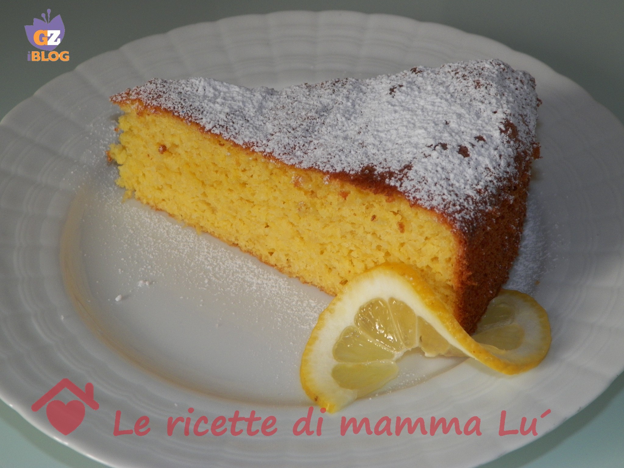 Torta di mandorle al limone
