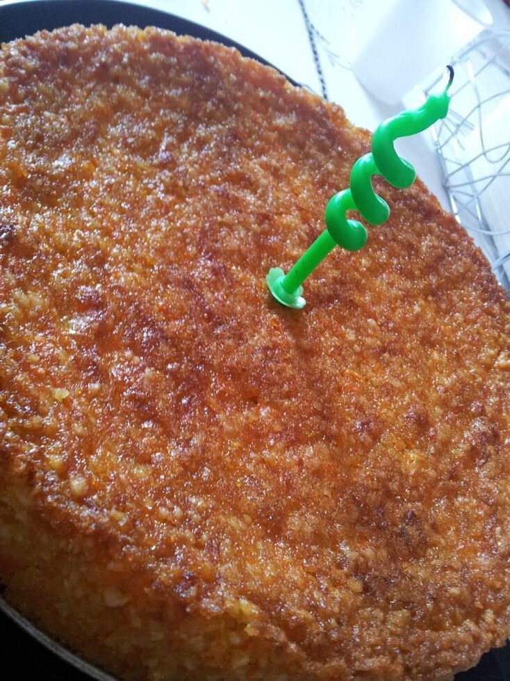 Torta di mandorle e carote [senza lattosio – senza glutine]