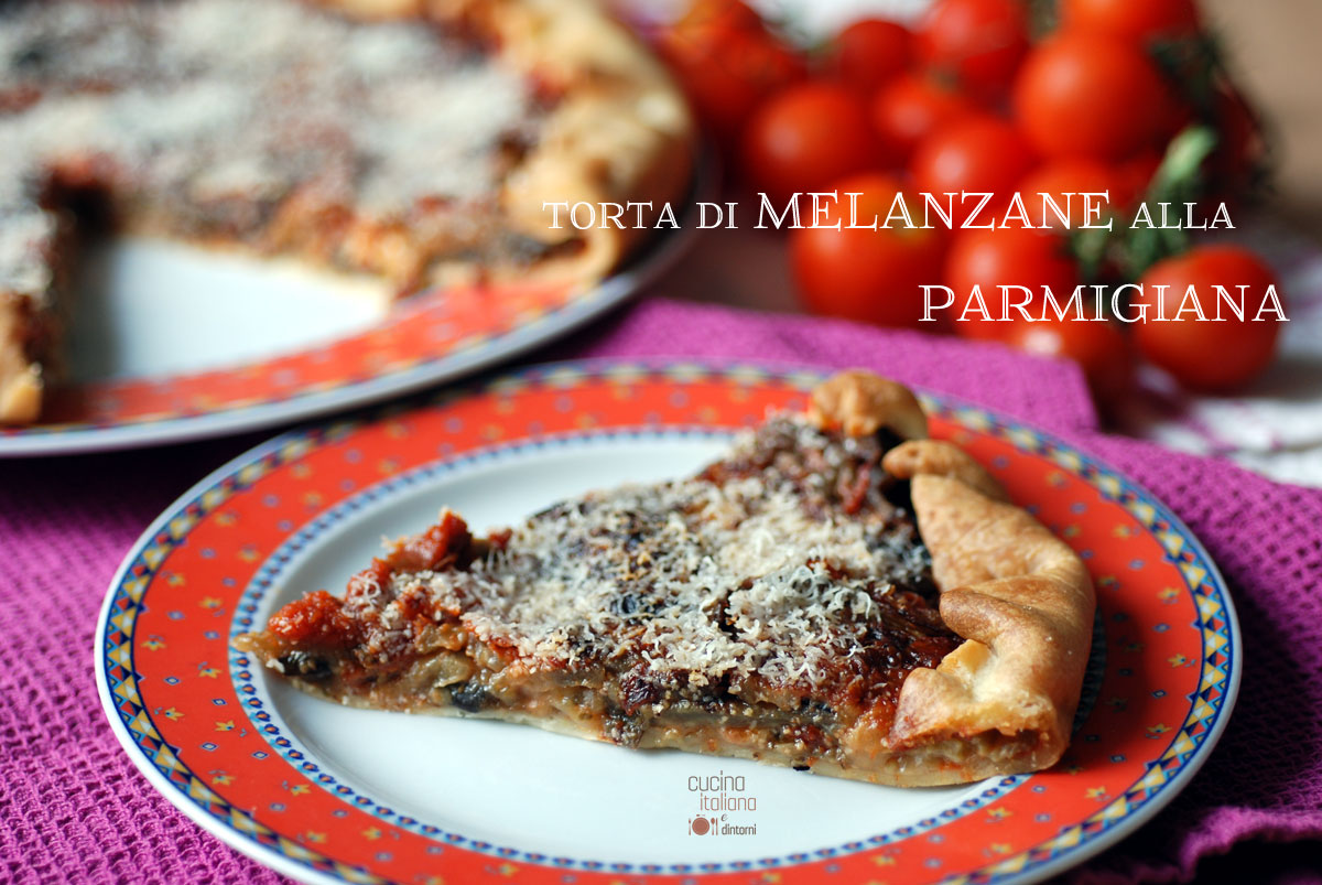 Torta di melanzane grigliate alla parmigiana