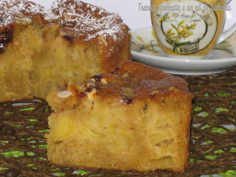 Torta di mele al caffè