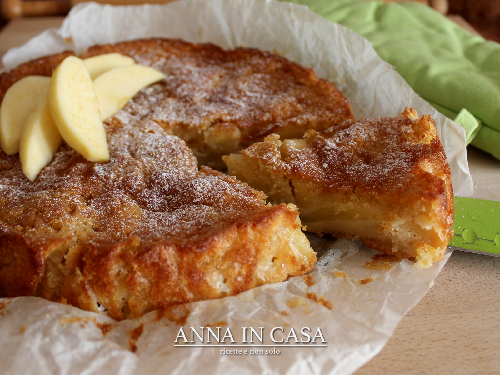 Torta di mele al latte di franca