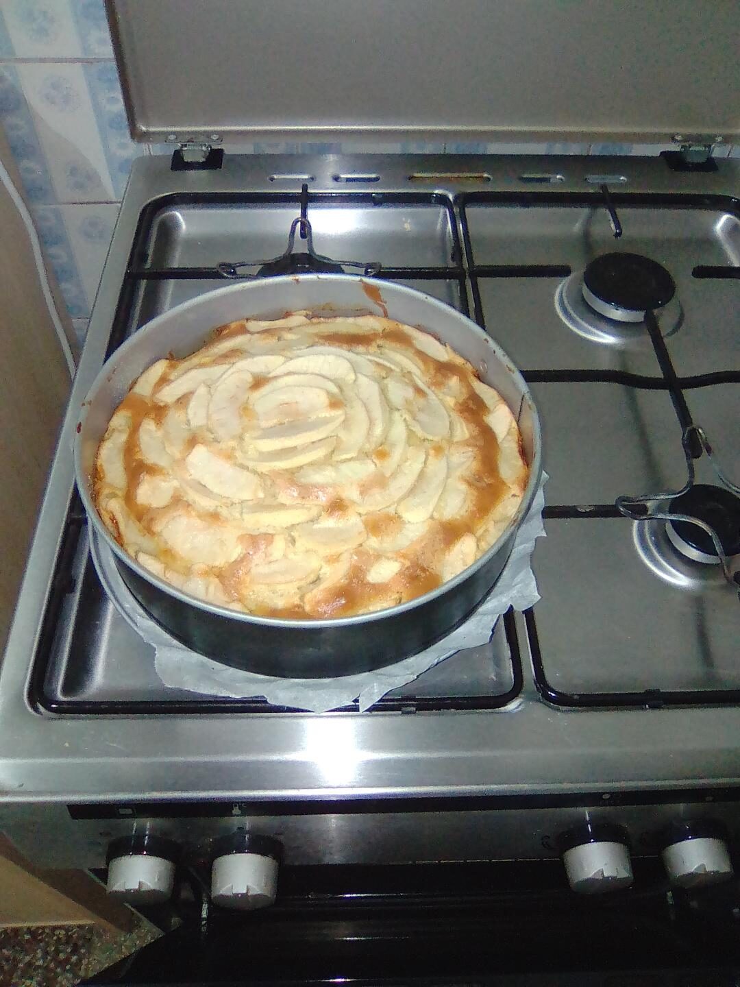 Torta di mele al mascarpone