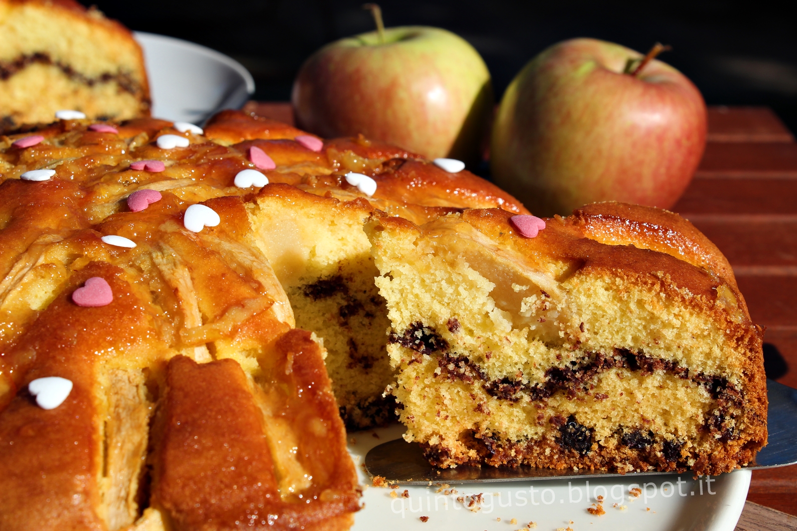 Torta di mele alla luciano