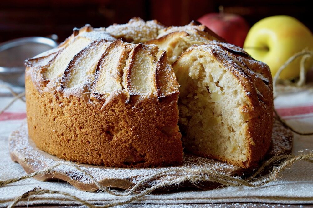 Torta di mele all’acqua