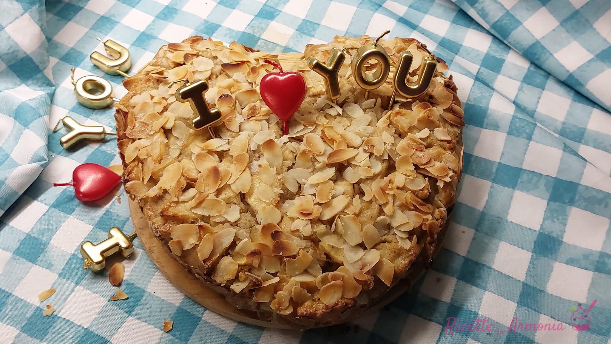 Torta di mele arancia e cannella light