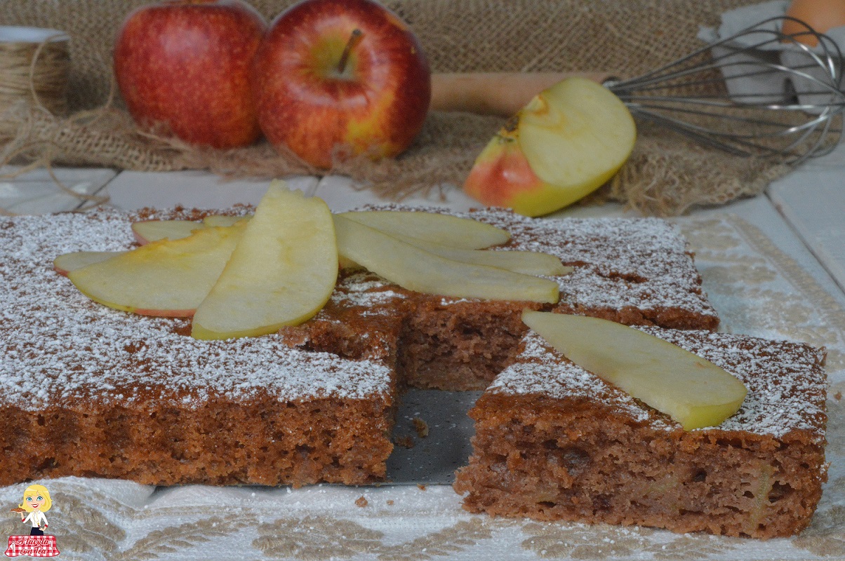 Torta di MELE CIOCCOLATO e Cannella FACILE e VELOCE