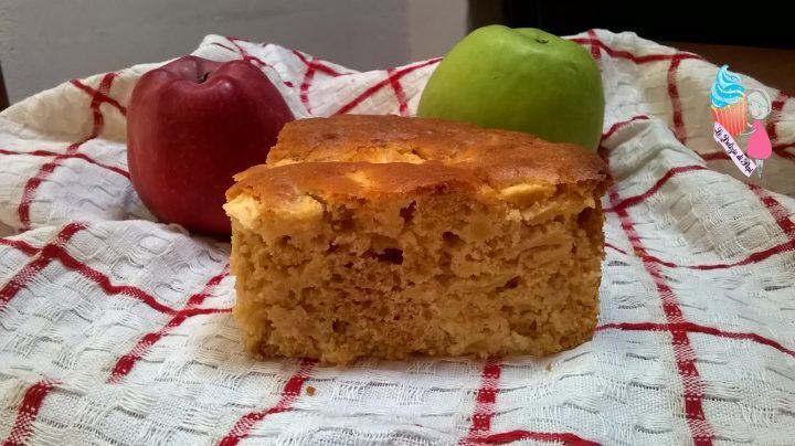 Torta di mele con farina integrale