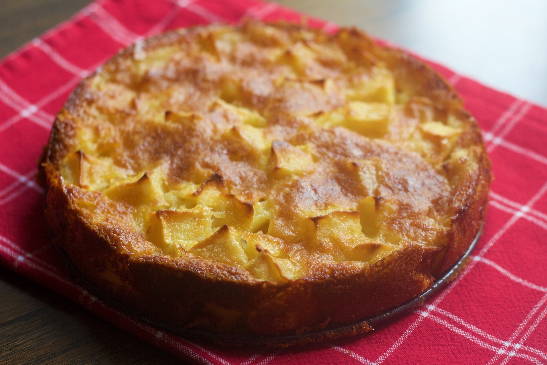 Torta di mele con farina mista